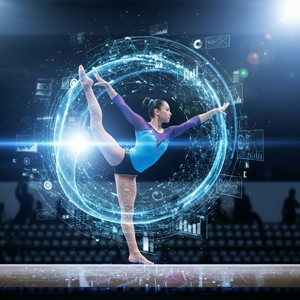 Gymnast and data becoming organized
